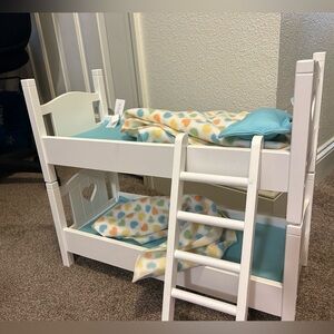 Melissa and Doug 18” doll Bunk beds